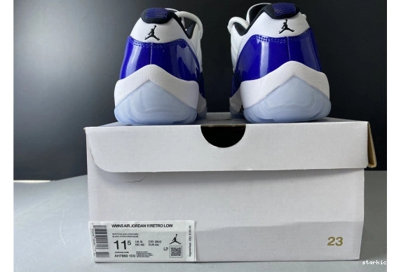 Air White Retro AH7860-100 Concord AH7860-100 11 Jordan Low 0415